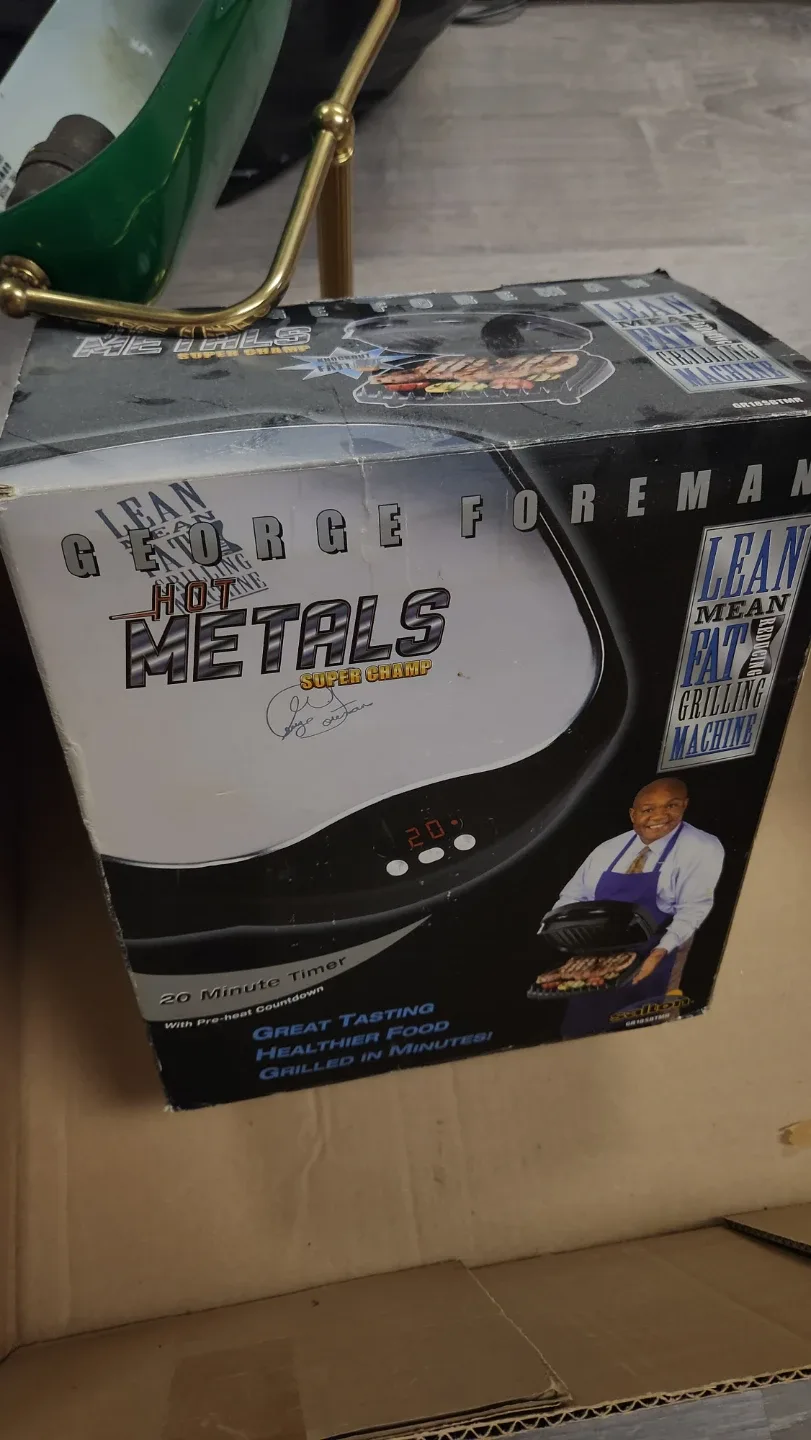 George Foreman Lean Mean Fat Grilling Machine