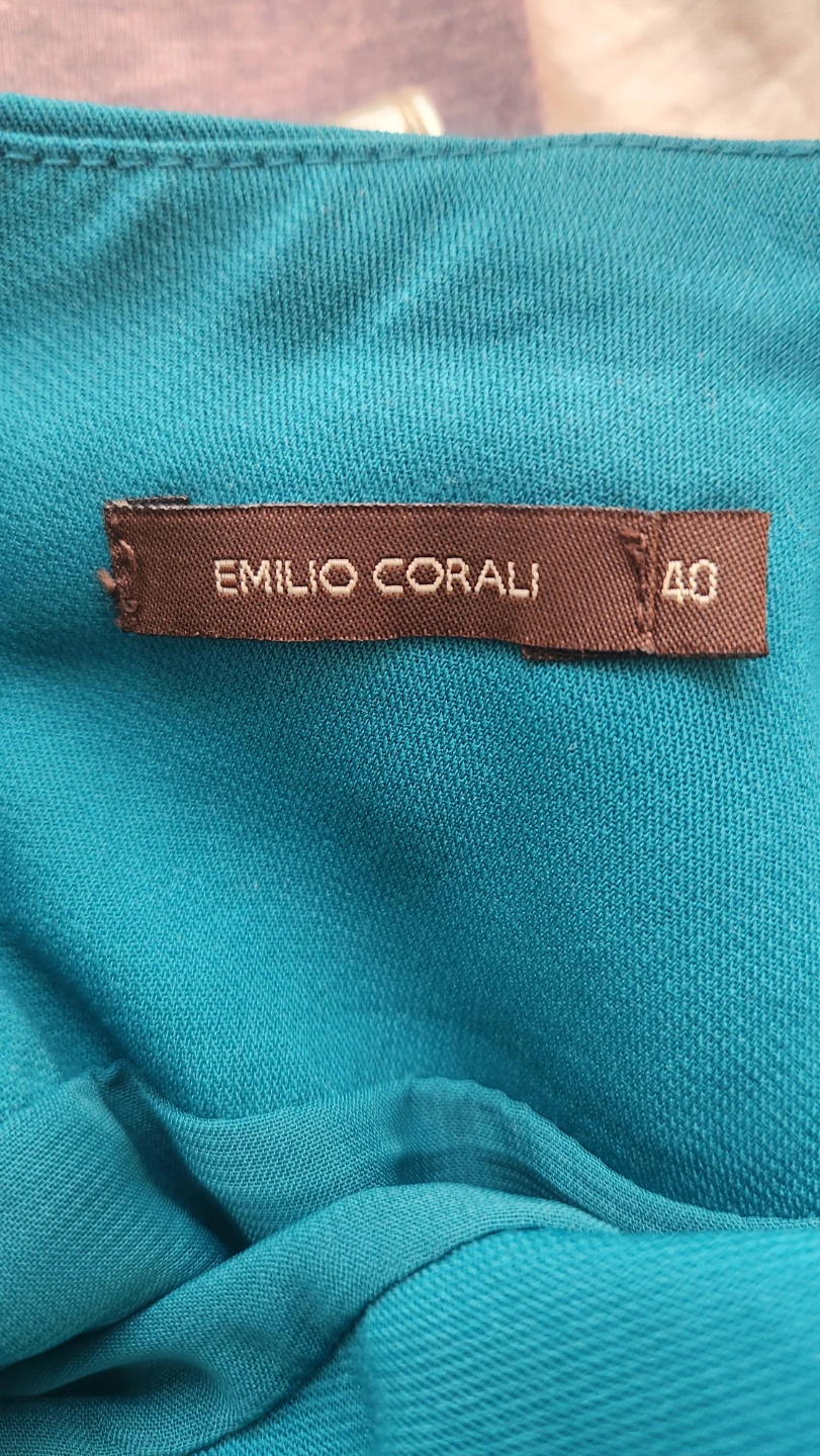Teal Midi Pleated Skirt with Belt - photo 5