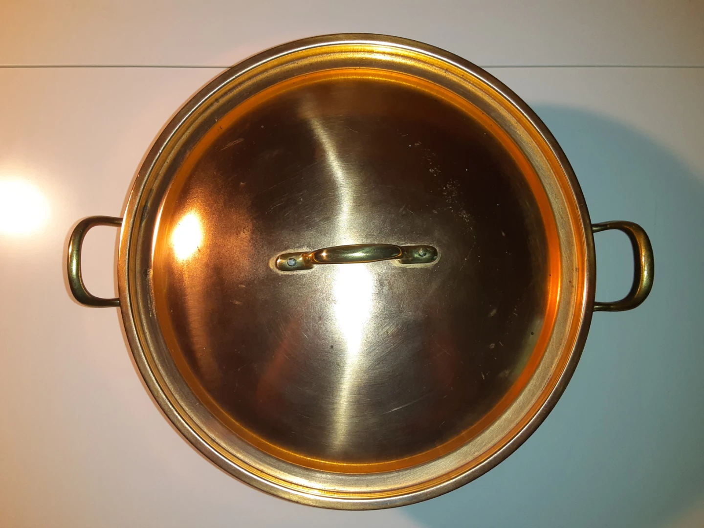 Copper Stock Pot w/Lid | 9" - Tagus - Made In Portugal - photo 2