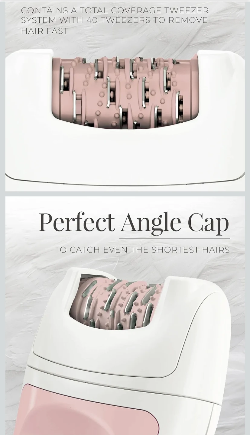 New Remington Face and Body Epilator, Smooth Hair Removal - photo 3