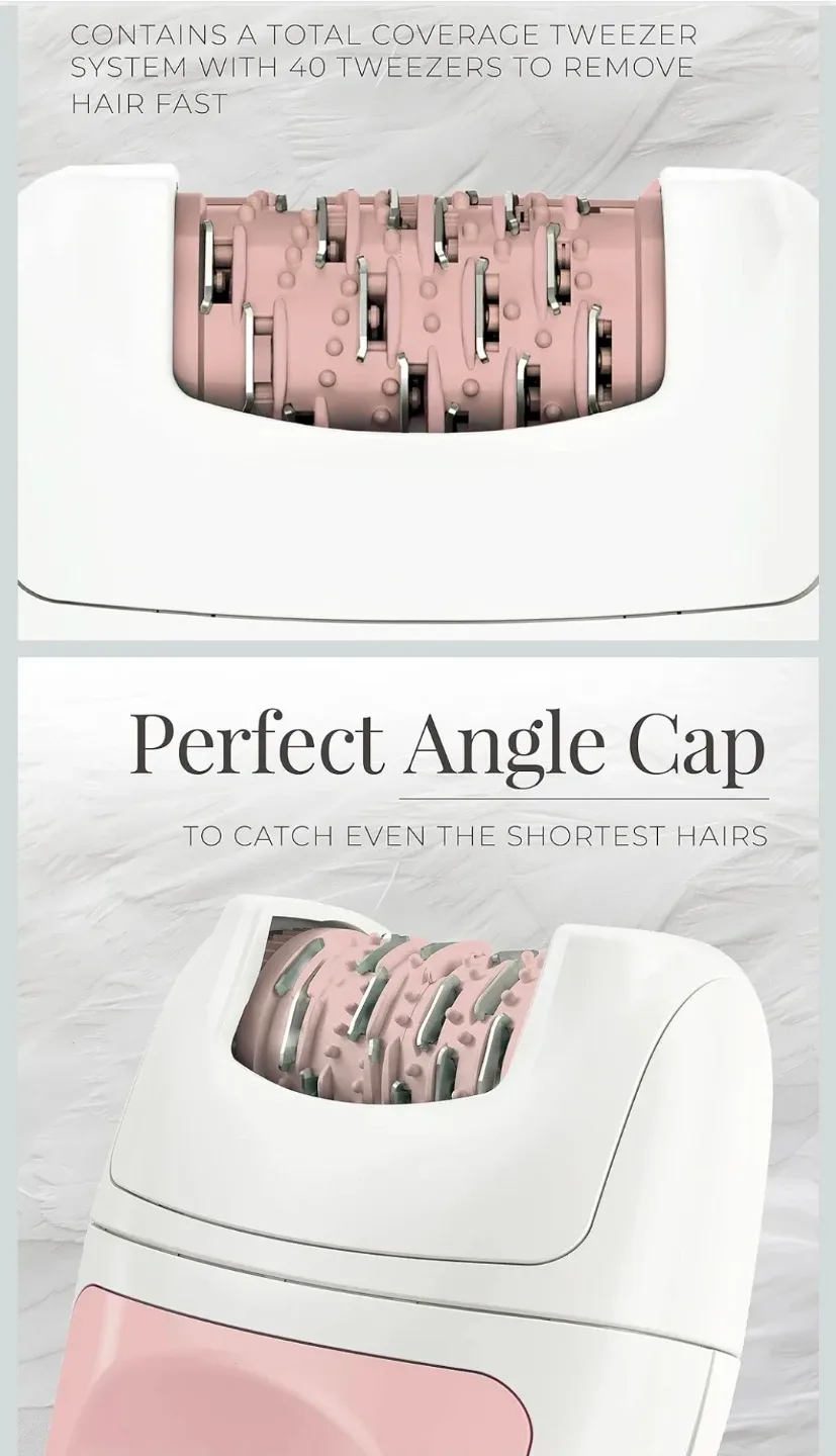 New Remington Face and Body Epilator, Smooth Hair Removal - photo 3