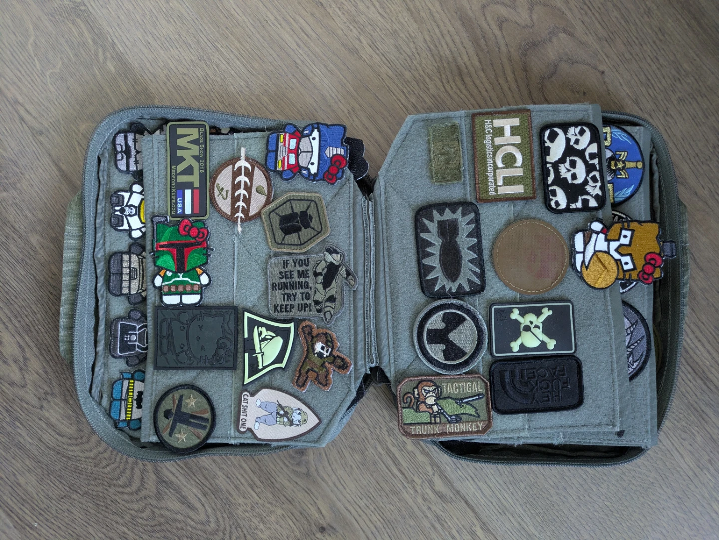 Morale Patch Display Case and Collection - photo 4