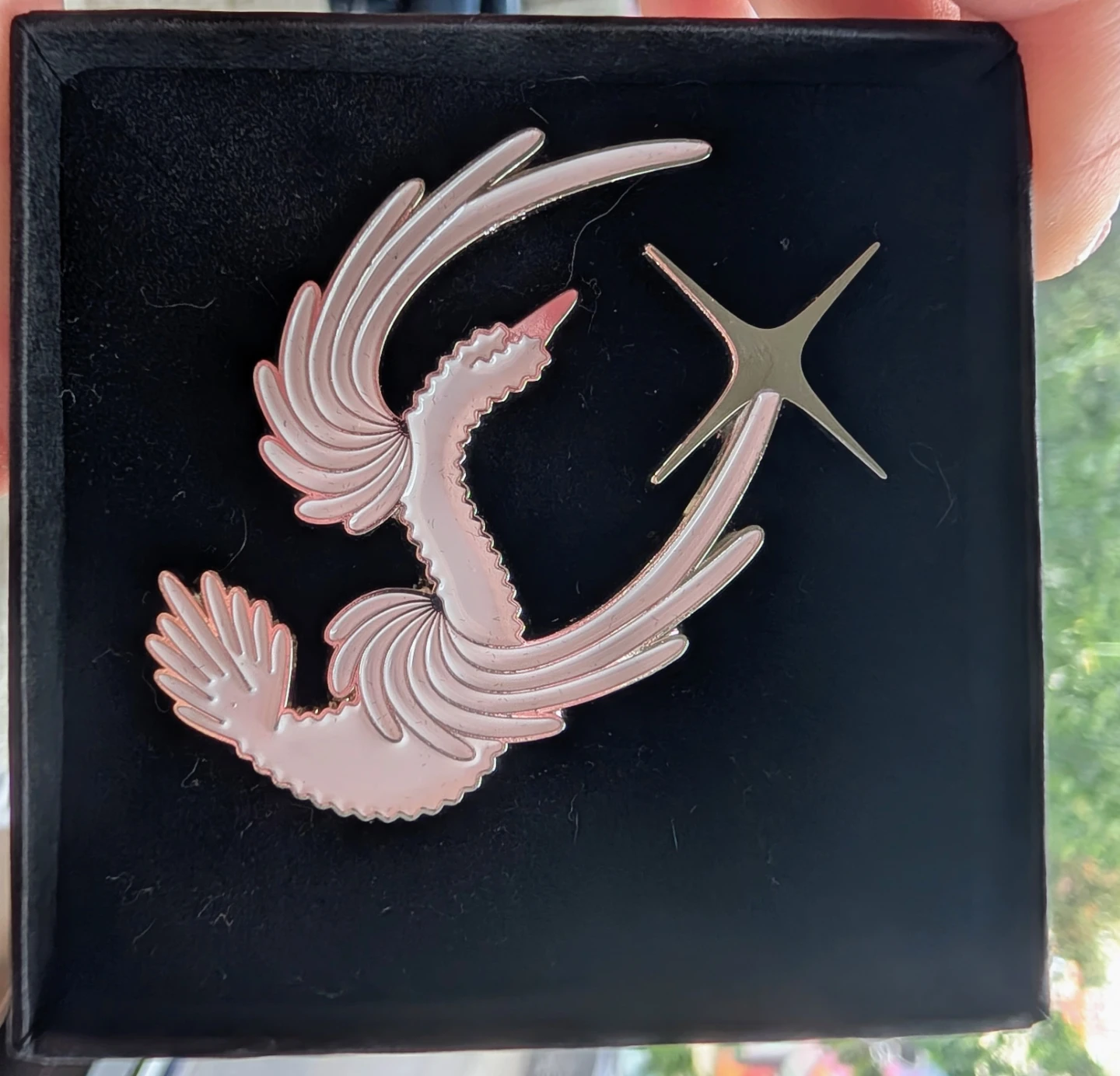 Swan Brooch - New in Box
