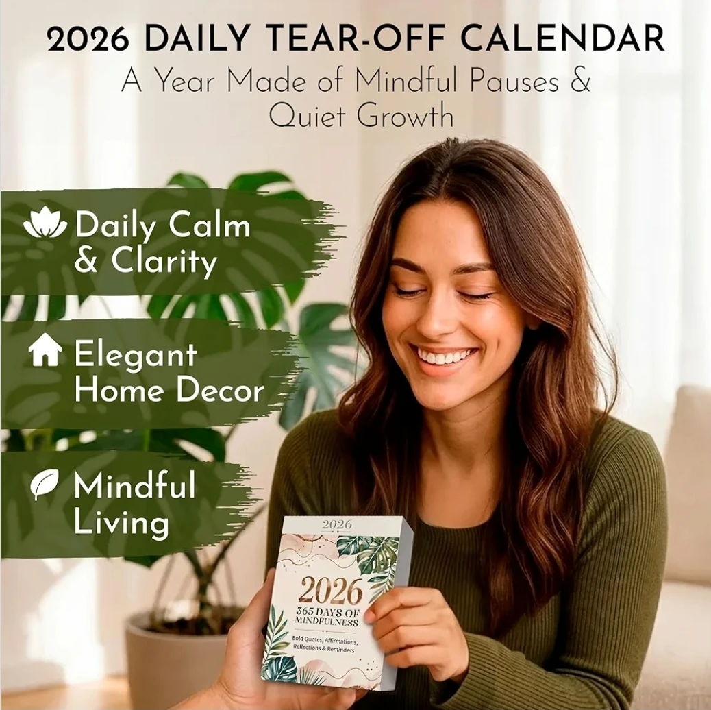 Mindfulness Desk Calendar 2026 Daily Inspirational Quotes - photo 5