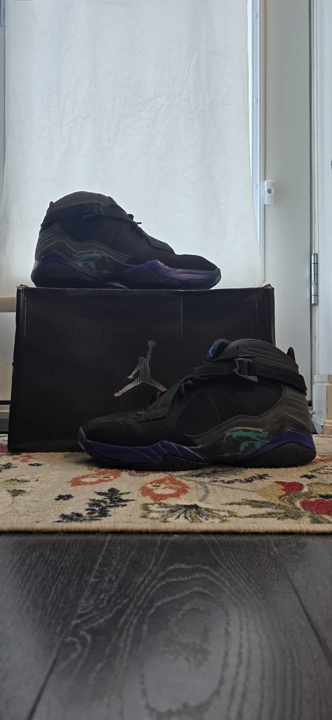 Air Jordan 8.0 Retro Black Purple