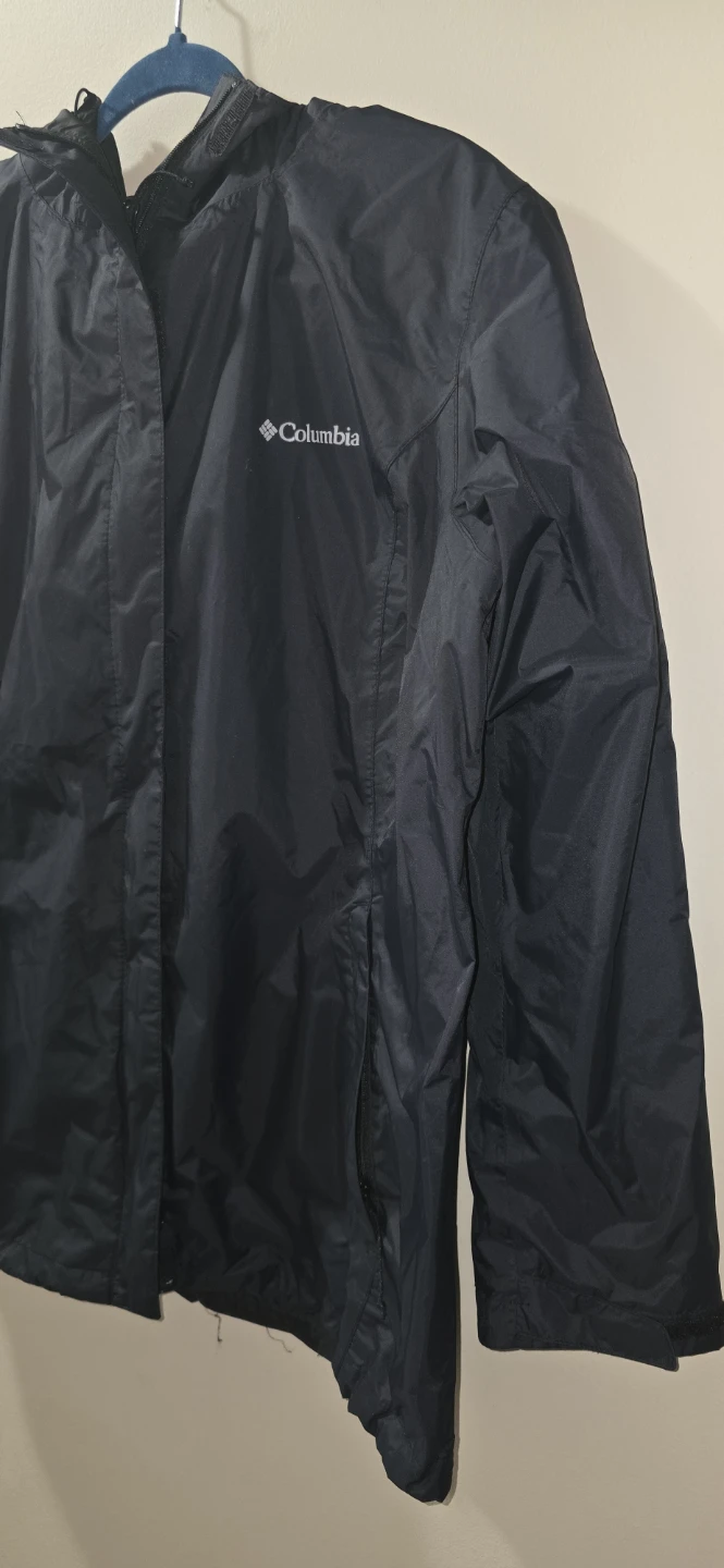 Columbia Omni-Tech Black Rain Jacket - photo 4