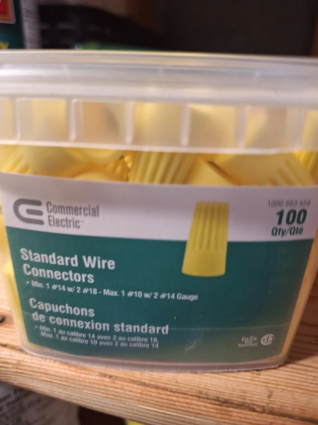Commercial Electric Standard Wire Connectors (100 Qty)