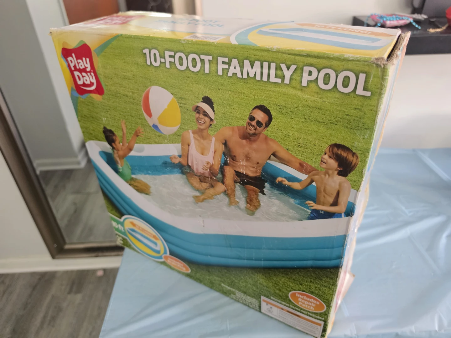 Play Day 10-Foot Family Pool - photo 4