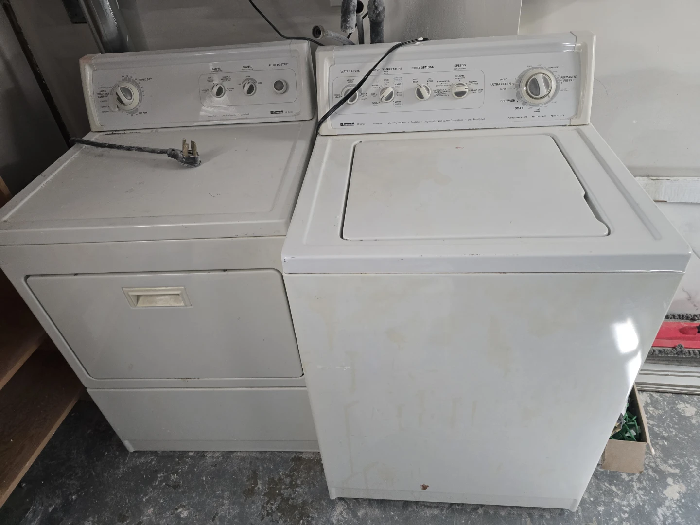 Kenmore Elite Series Washer & Dryer Set