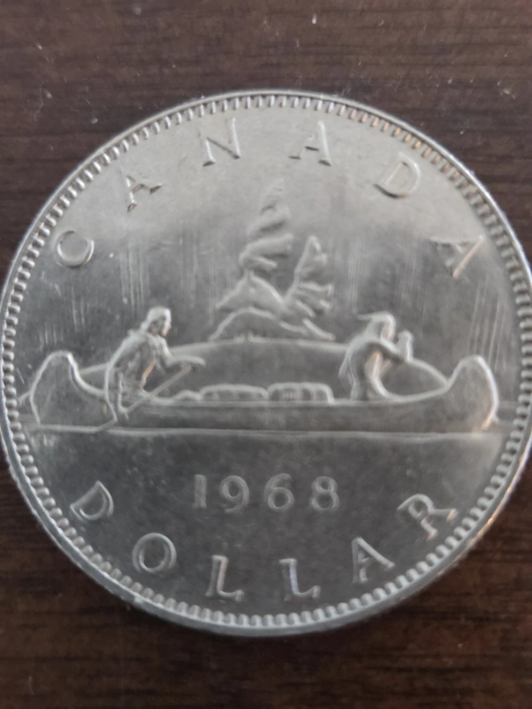 1968 Canada Dollar Coin