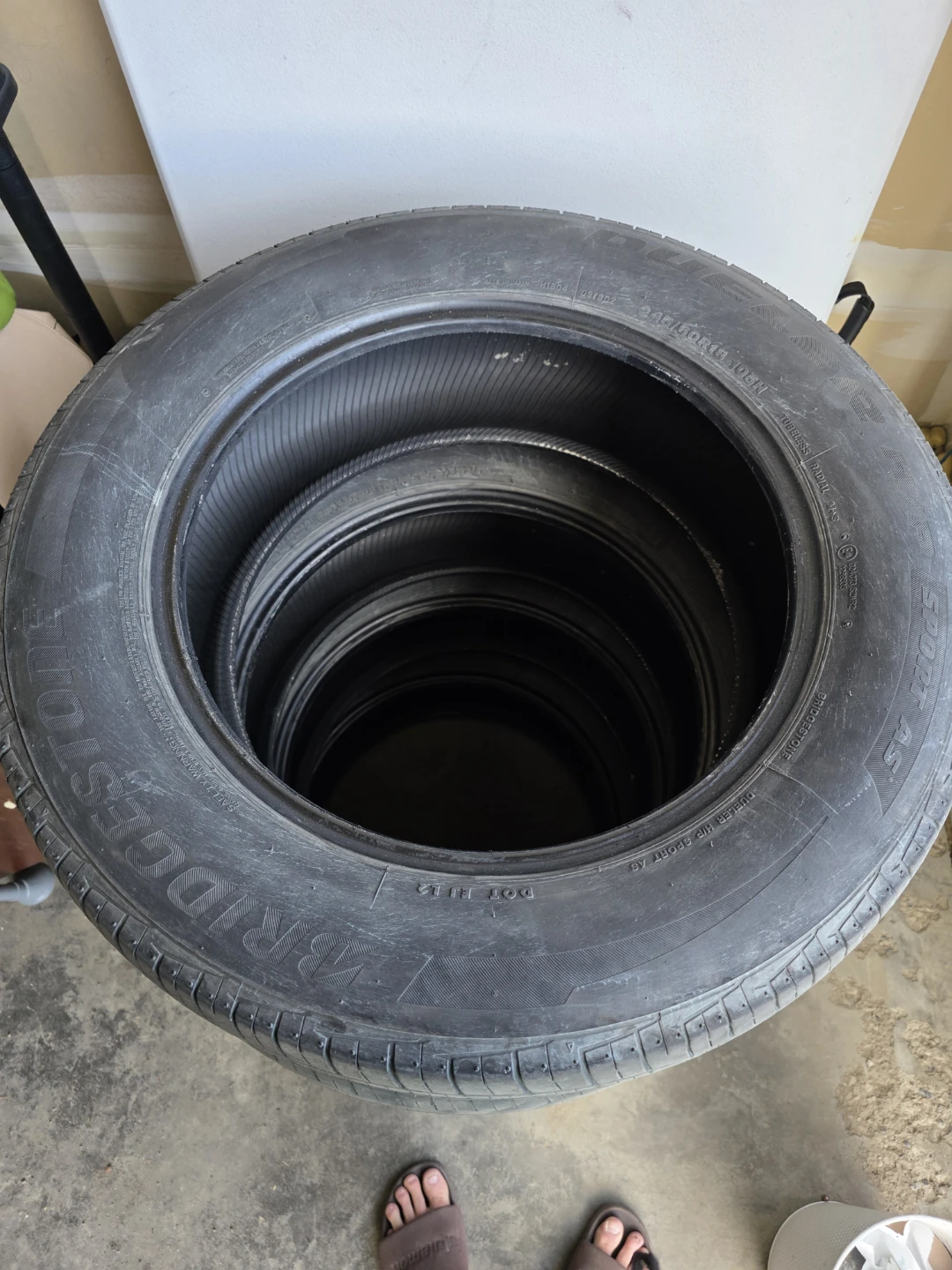 Four Bridgestone Tires 245/60/r18 - photo 2