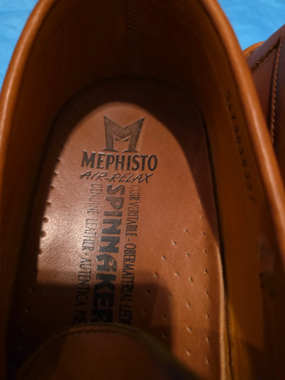 Mephisto "Spinnaker" Red Leather Loafers - Size 9 US / 40 EUR - photo 3