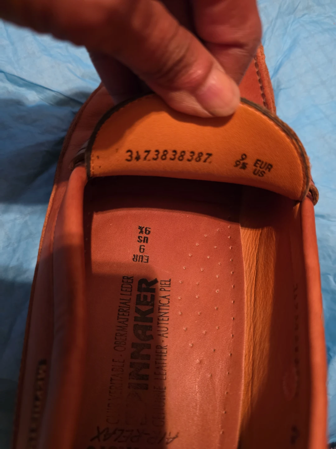 Mephisto "Spinnaker" Red Leather Loafers - Size 9 US / 40 EUR - photo 5