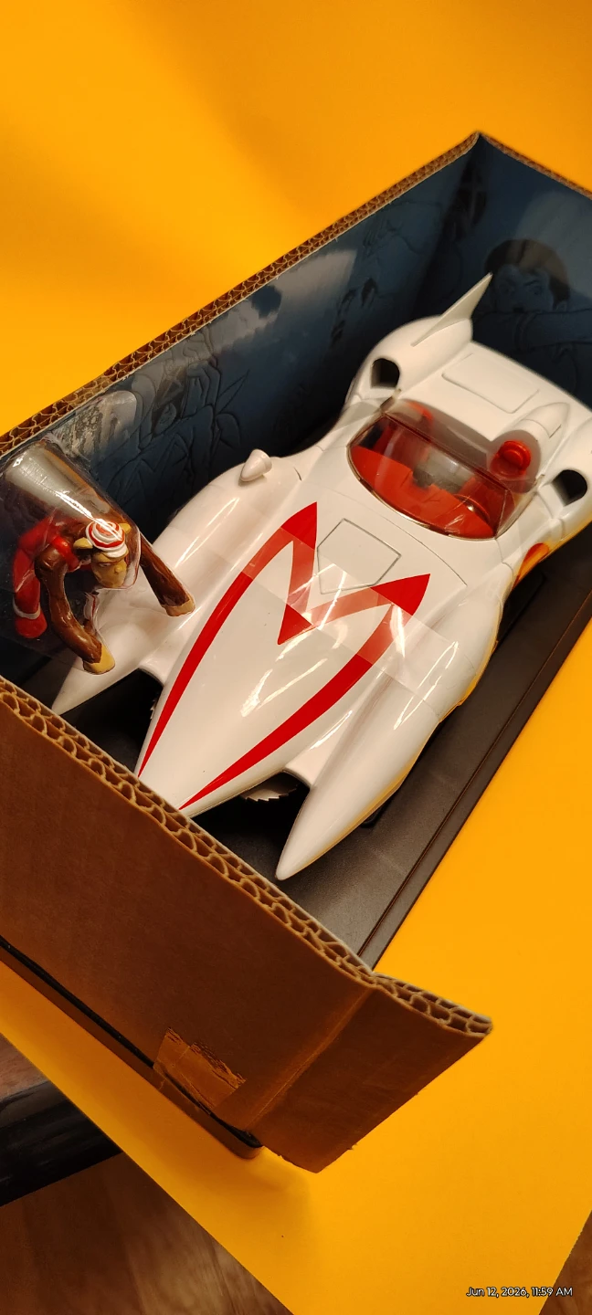 Speed Racer Mach 5 1:18 Scale Die Cast Metal Car - photo 2