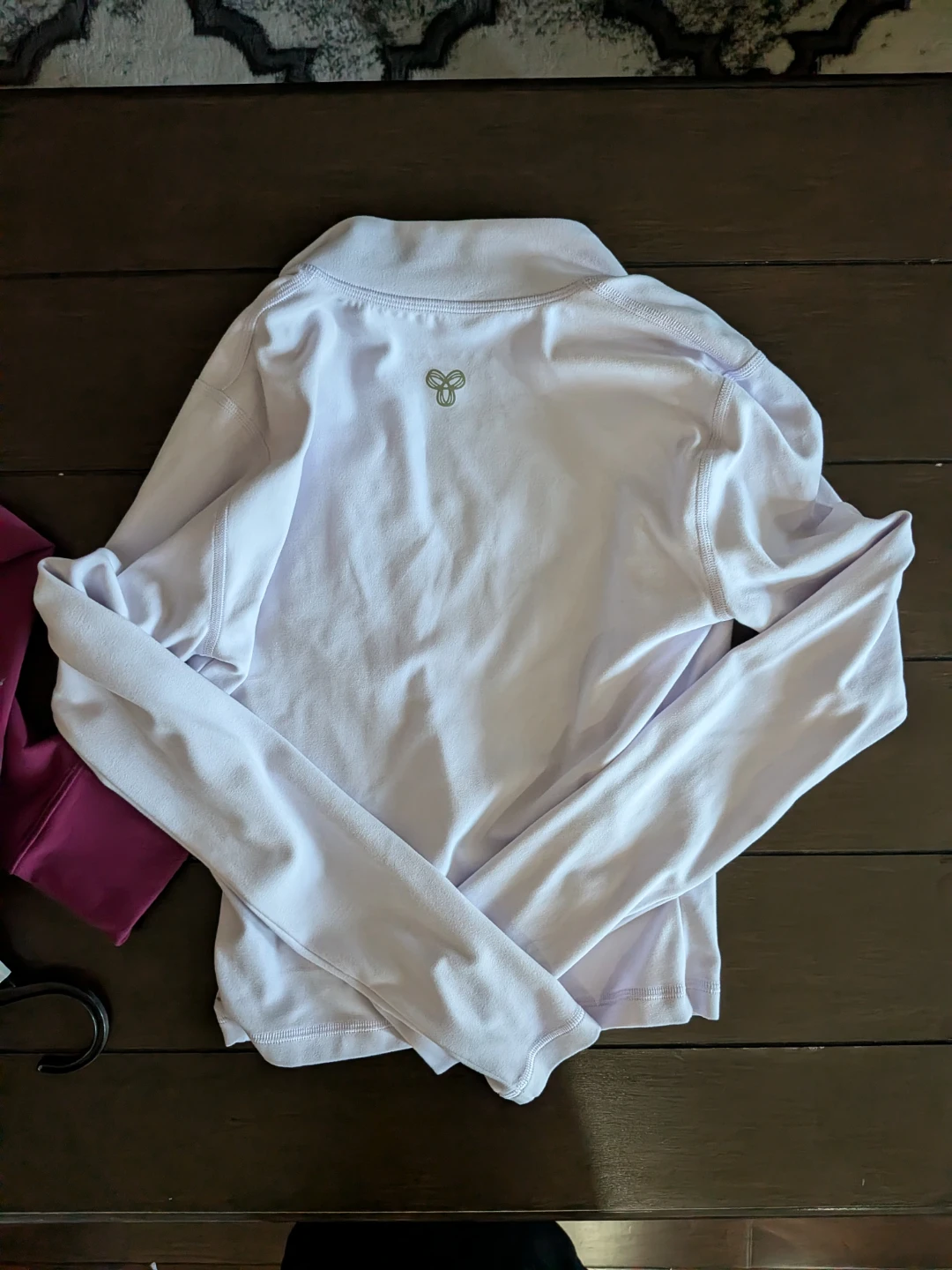 ARITZIA GOLDEN Long Sleeve Zip Up Top