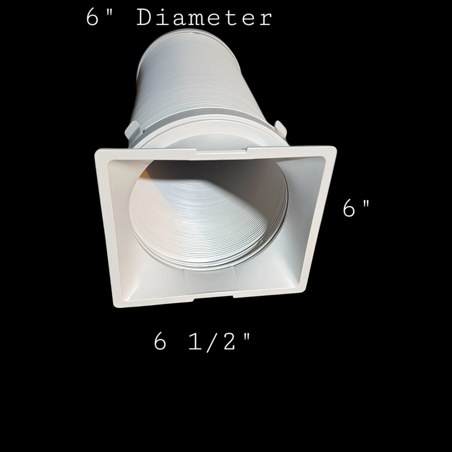 6" Portable Air Conditioner Exhaust Hose Vent Kit - photo 3