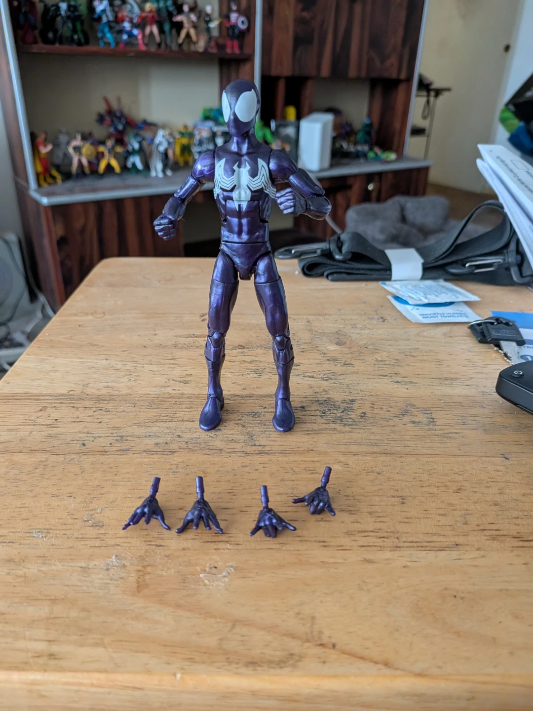 Brand New but Loose Spider-Man Purple Suit Villain's 5 pack - photo 3