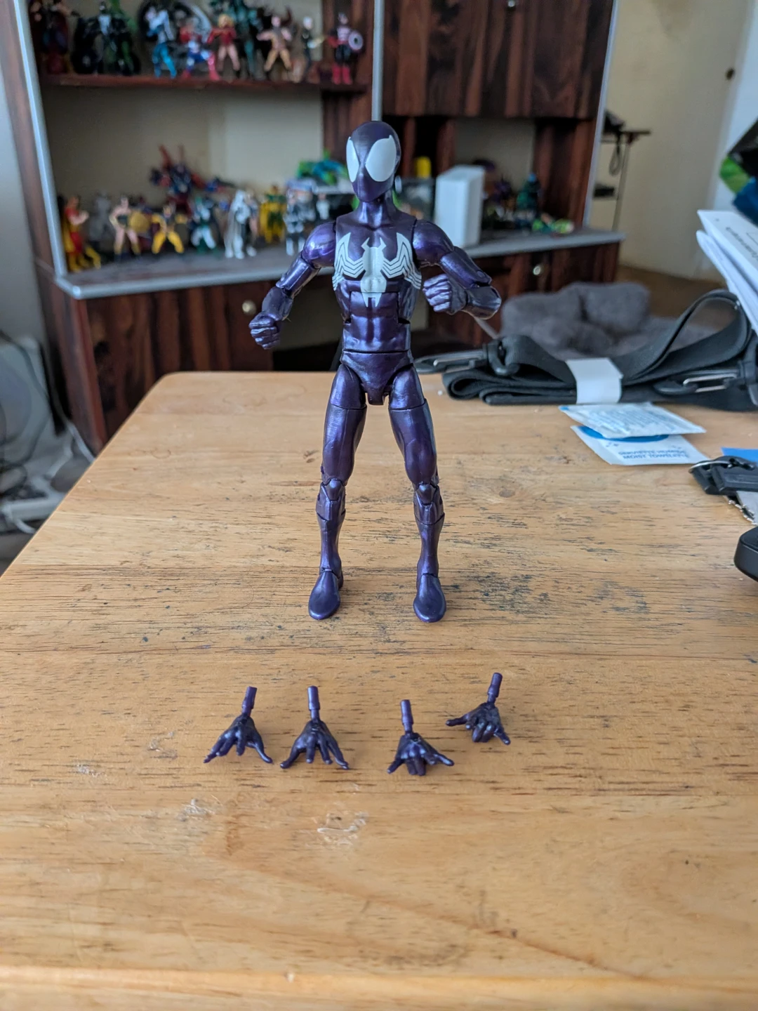 Brand New but Loose Spider-Man Purple Suit Villain's 5 pack - photo 4
