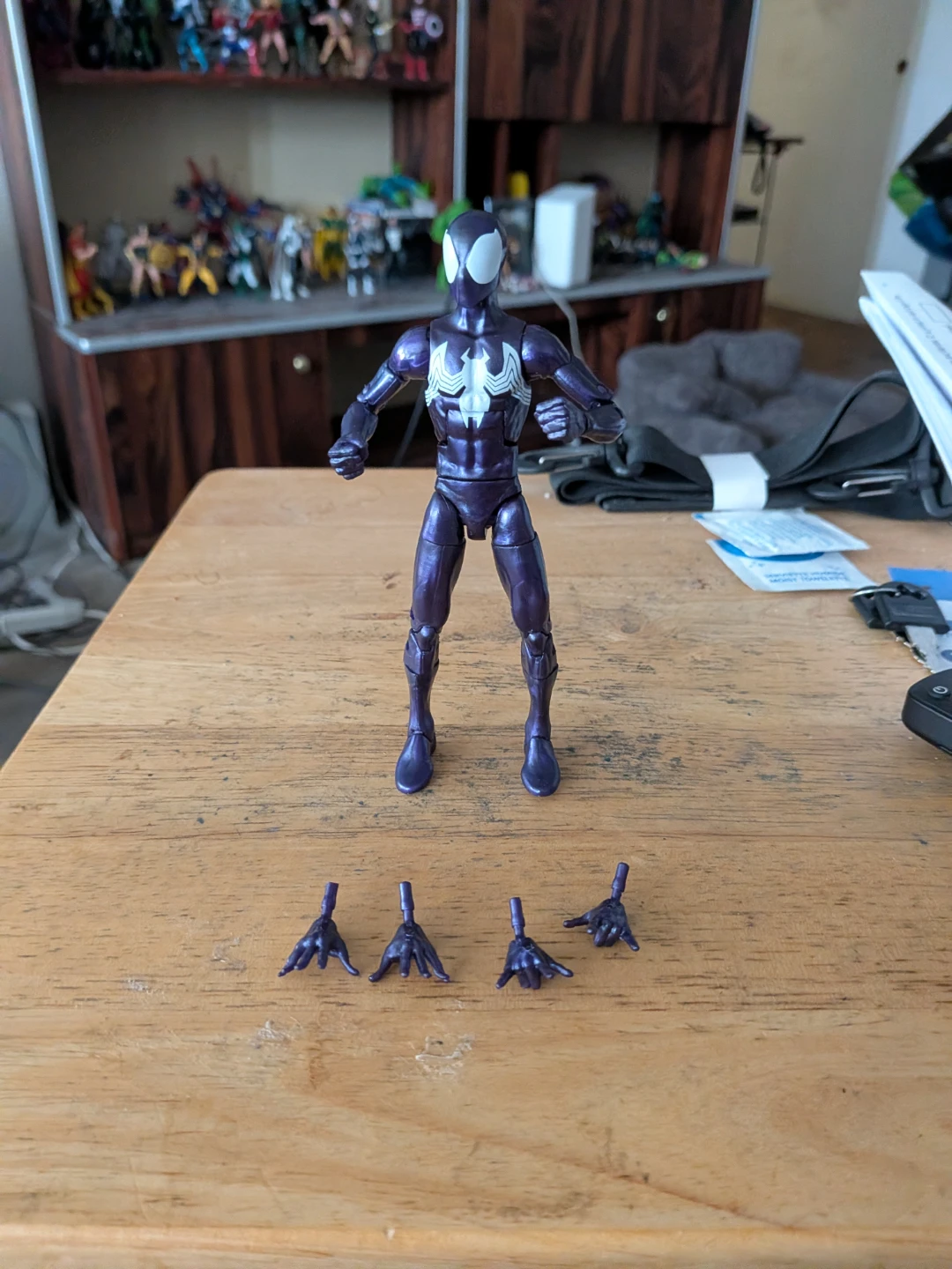 Brand New but Loose Spider-Man Purple Suit Villain's 5 pack - photo 4
