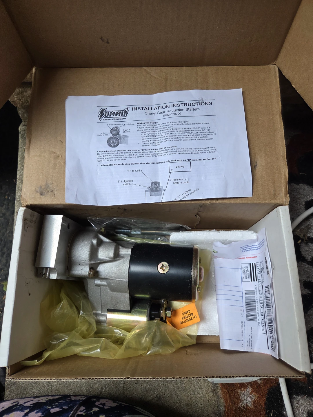 Summit Racing SUM-829000 Chevy Gear Reduction Starter
