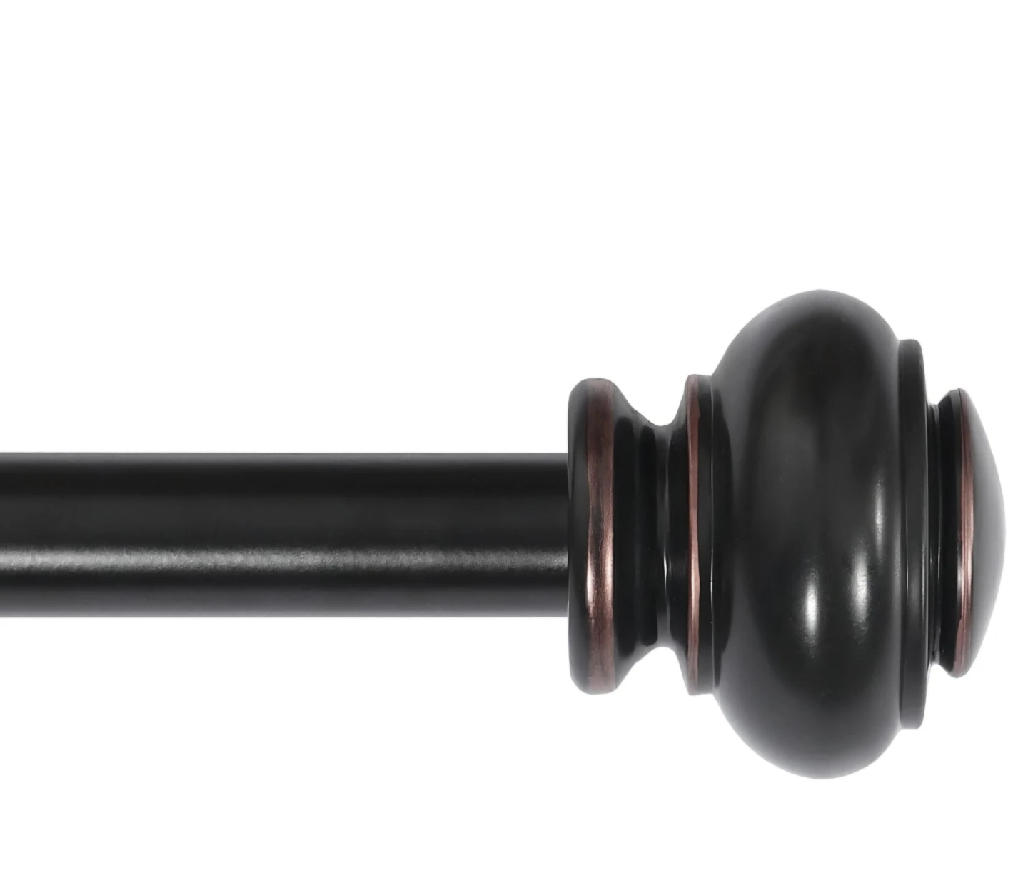 Telescopic Curtain Rod Adjustable 16.2"-90.6"