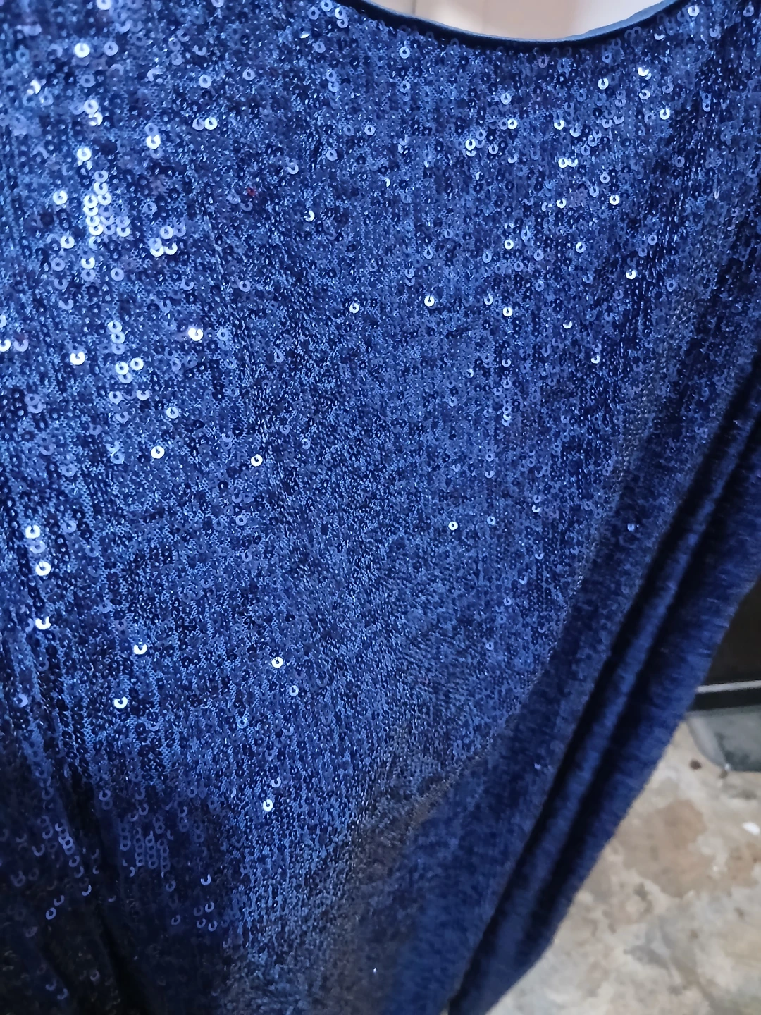PENNINGTONS Blue Sequin Dress - Size 4X - photo 3