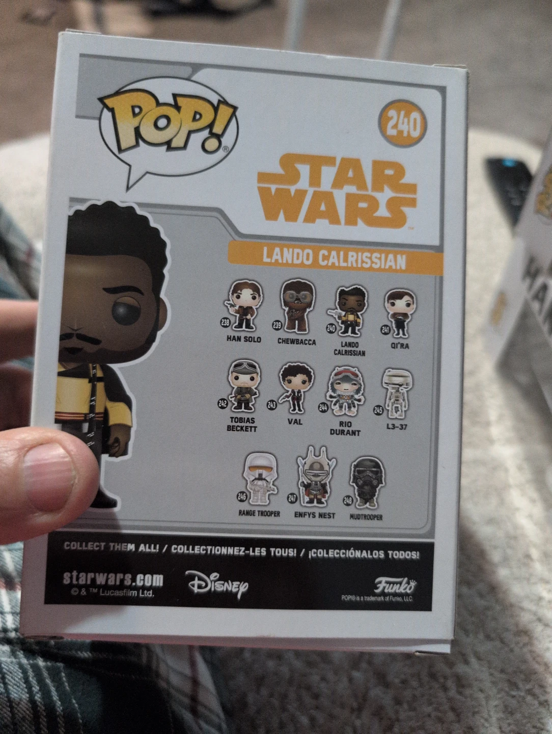 Funko Pop! Star Wars Lando Calrissian #240 - photo 2