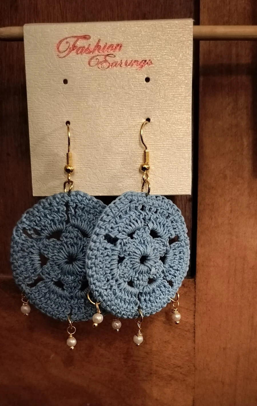 Handmade Crochet Earrings (Can be customized) - photo 2