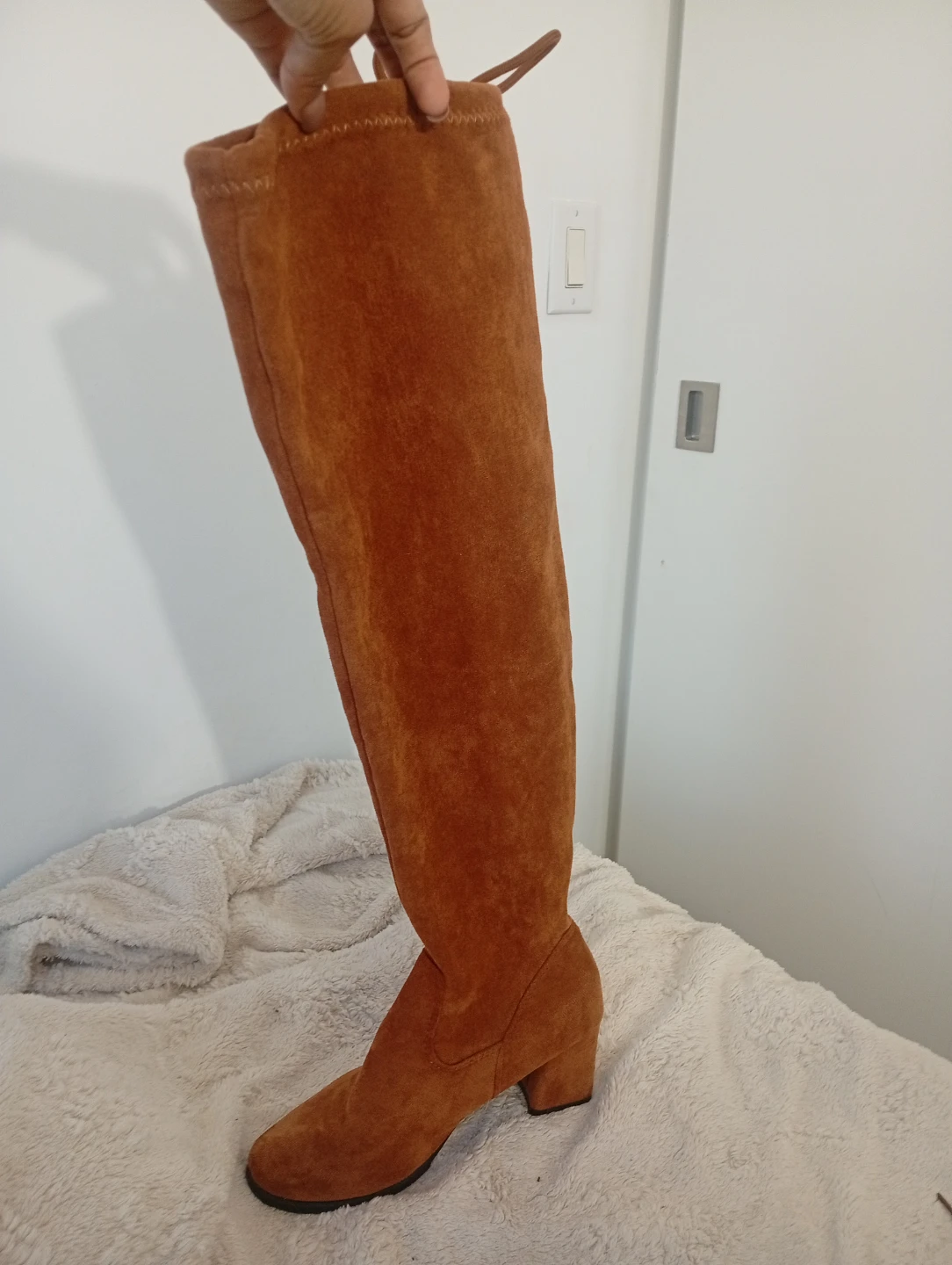 Brown Over-the-Knee Boots