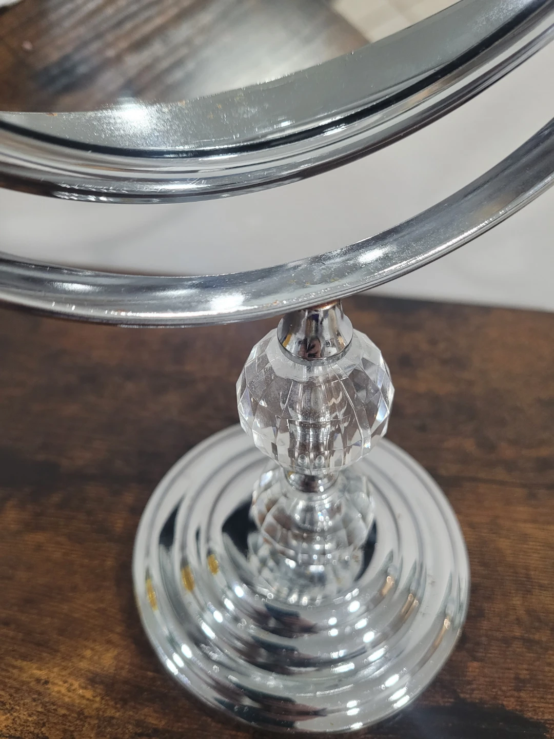 Vanity Mirror with Crystal Accents - photo 3