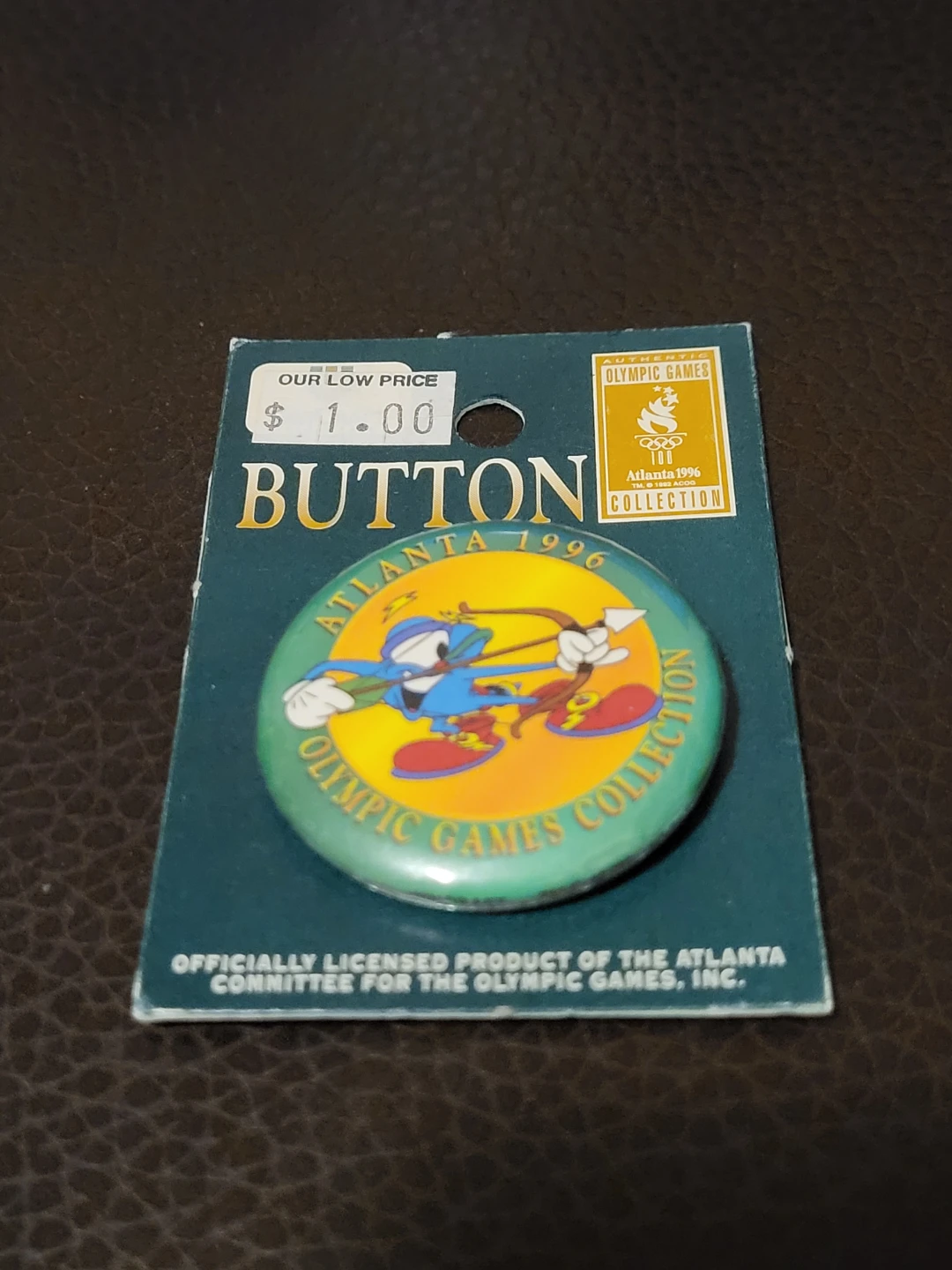 Atlanta 1996 Olympic Games Button