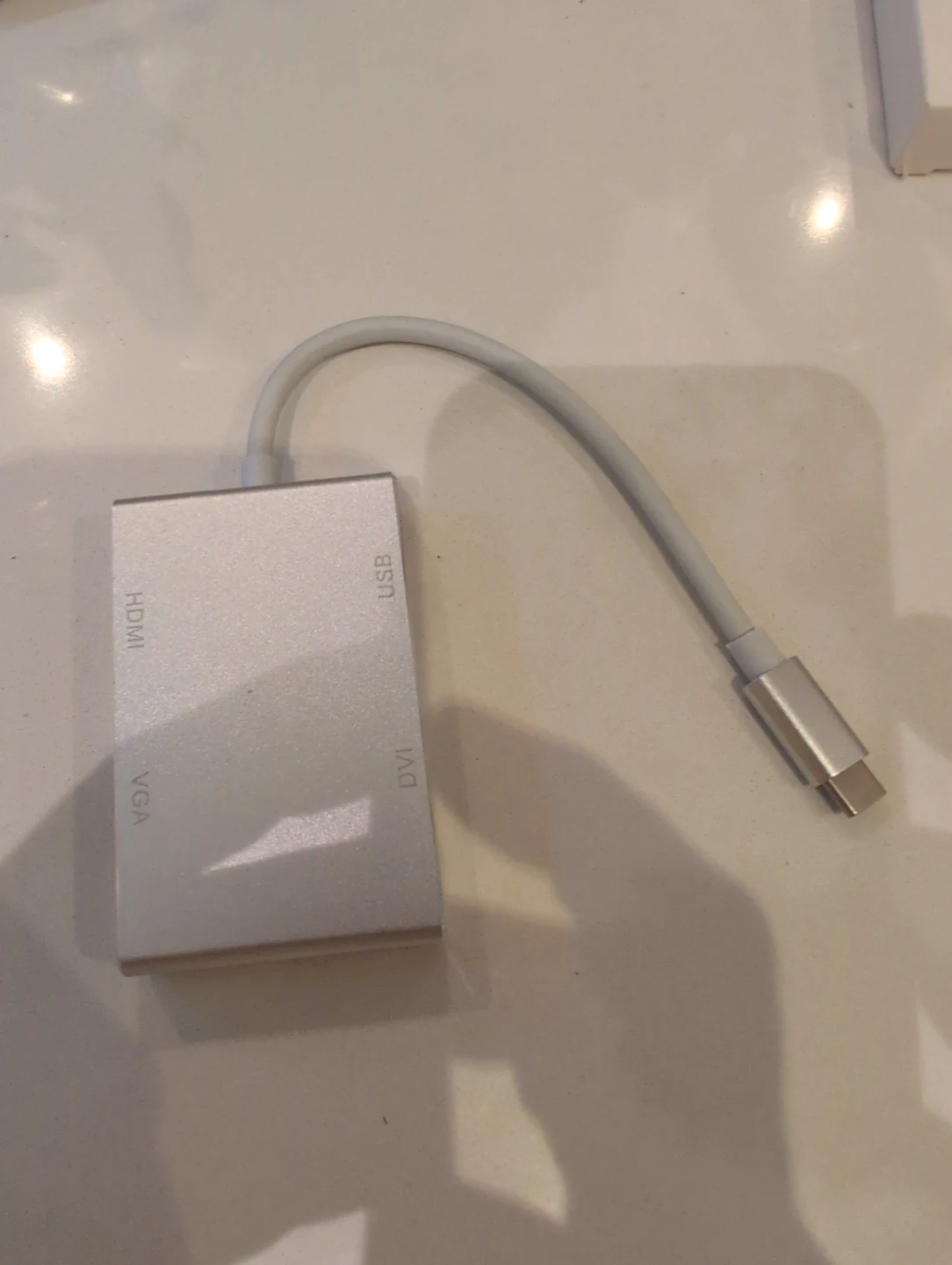 USB-C to VGA DVI HDMI & USB Adapter 4-in-1 - photo 2