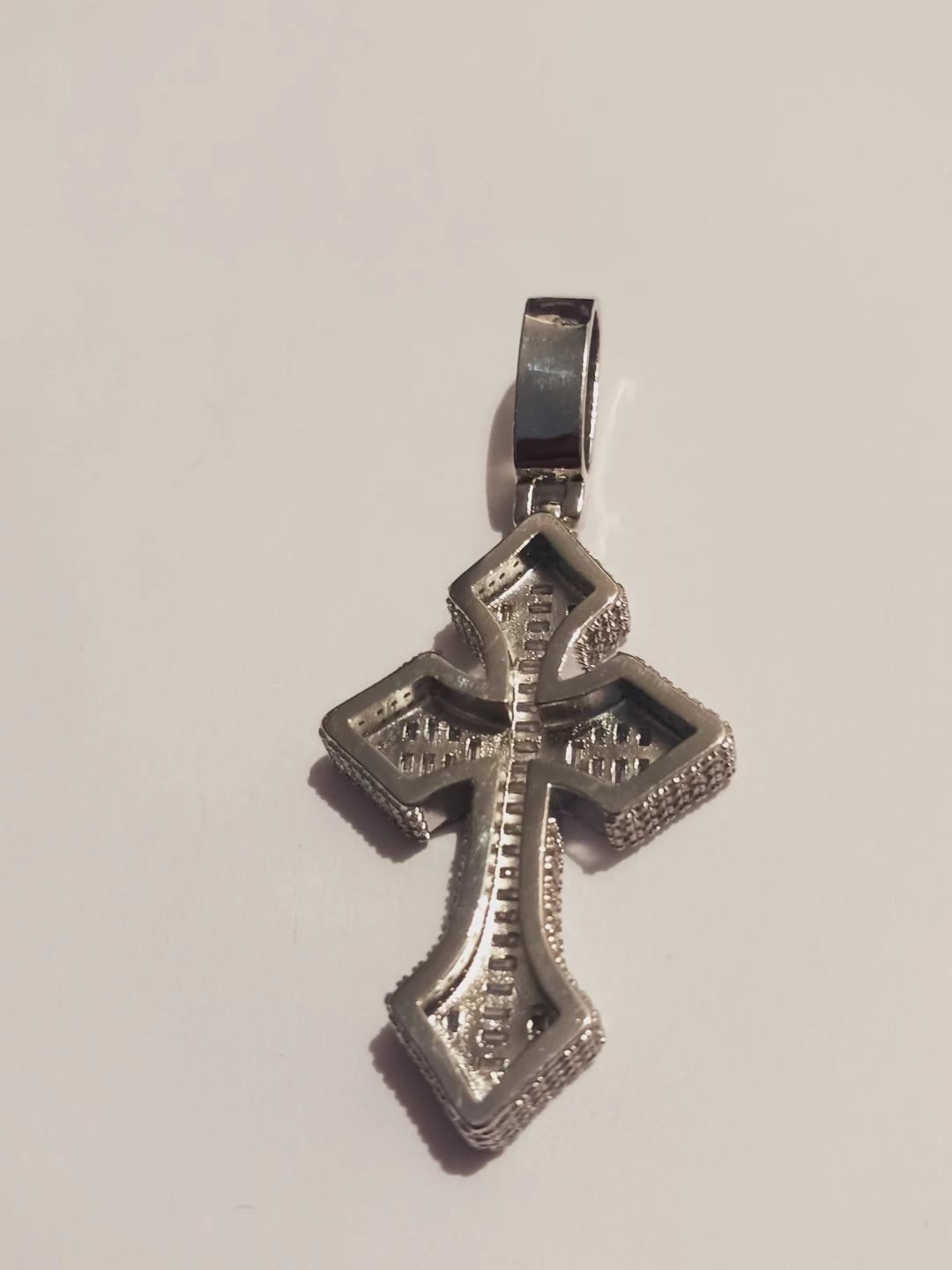 New !! Beautiful Sparkling Rhinestone Cross Pendant Charm - photo 4