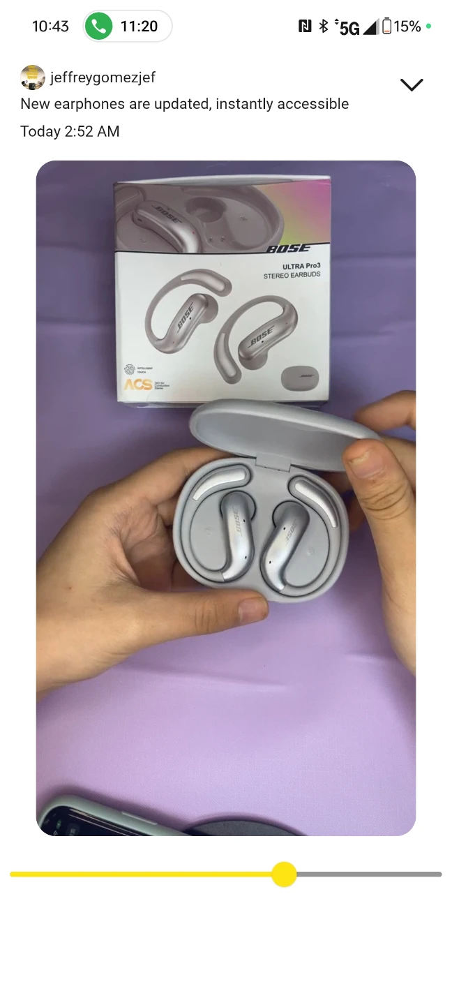 Bose Ultra Pro3 Stereo Earbuds - photo 3