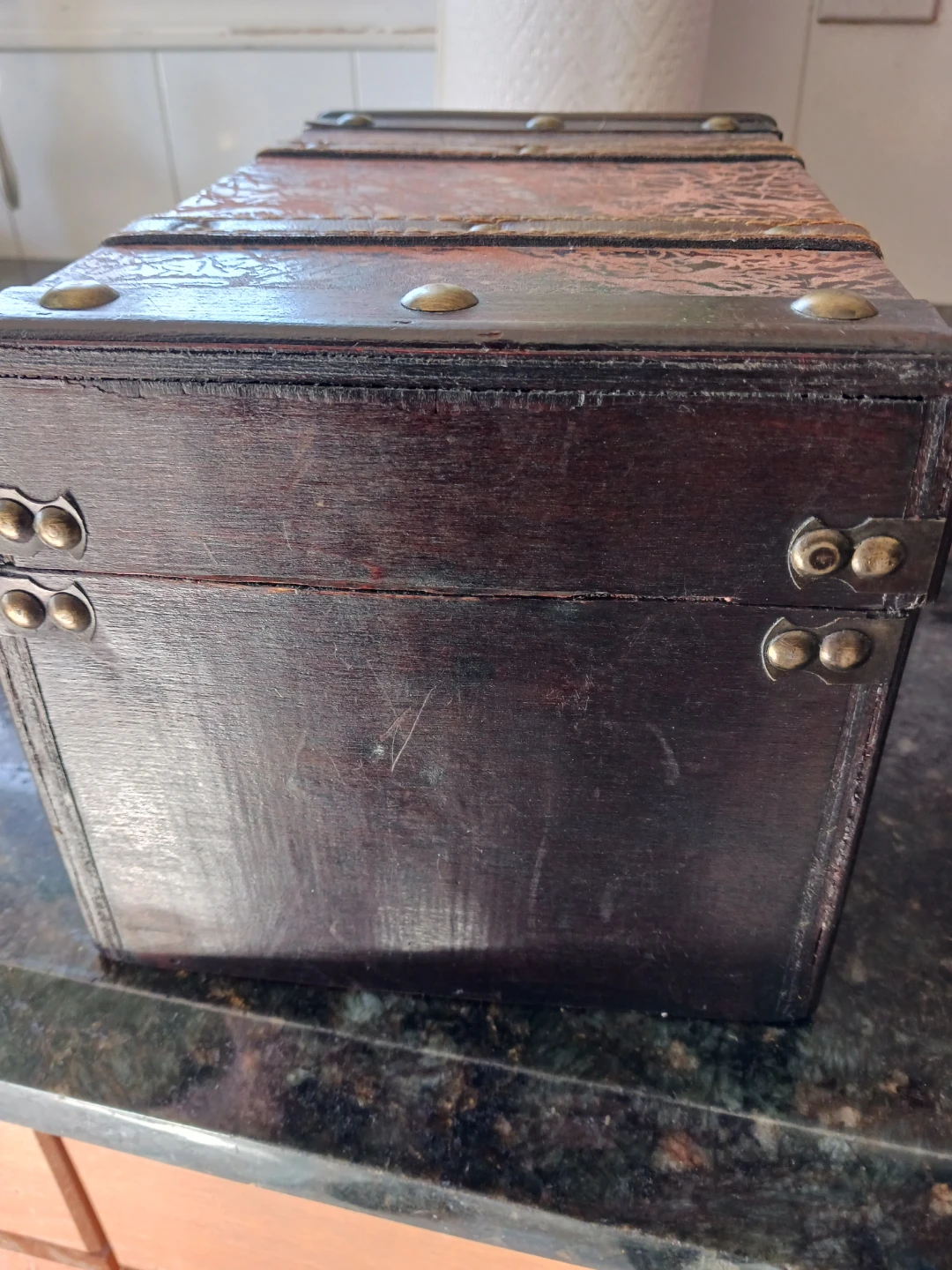 Decorative Wooden Storage Chest Box - photo 2