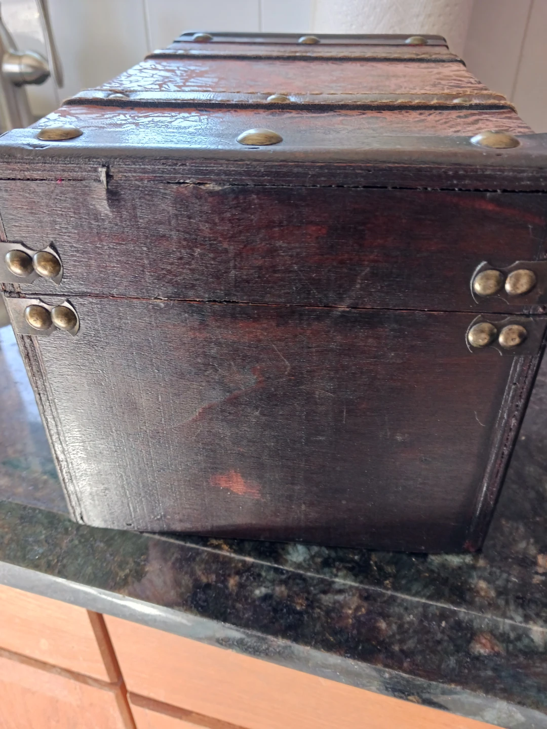 Decorative Wooden Storage Chest Box - photo 4