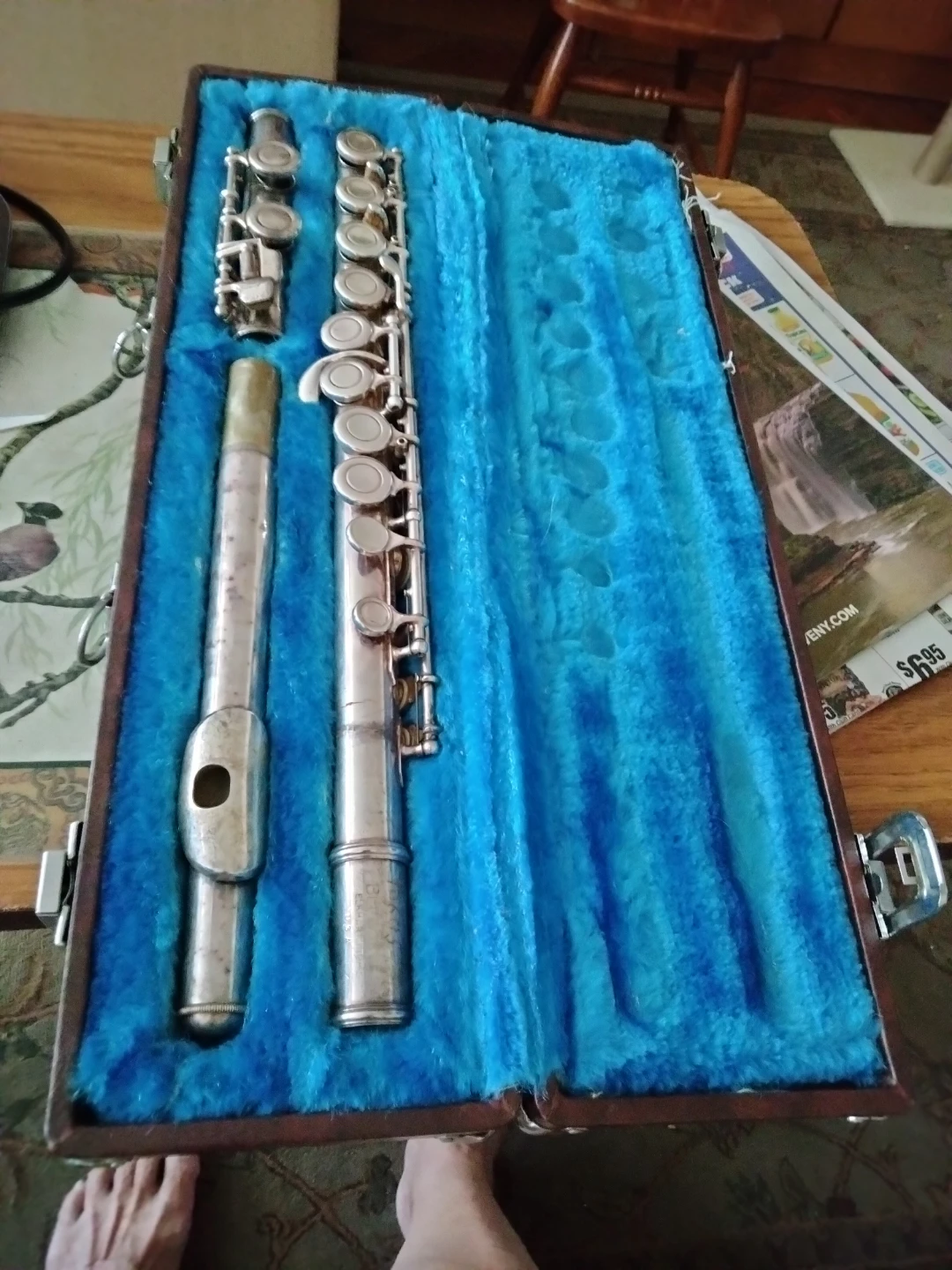 Vintage flute - photo 3