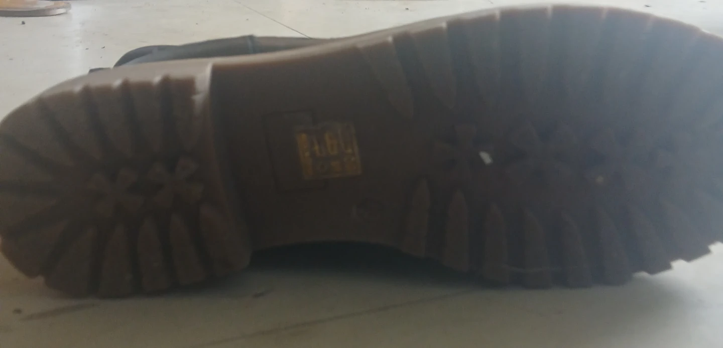 Black Faux Leather Winter Boots - Size 40 - photo 5