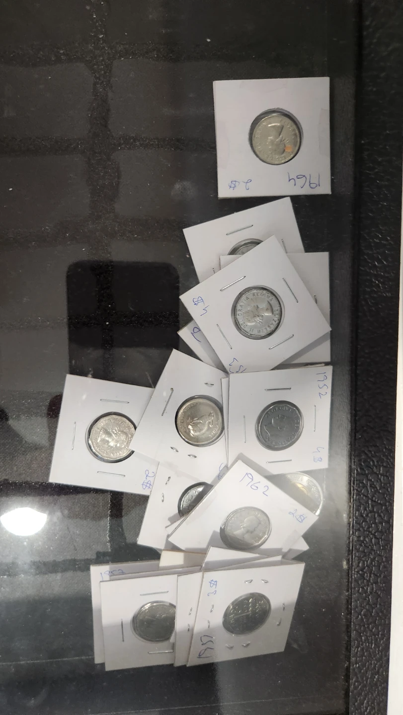 Collection of Canadian nickles - photo 2
