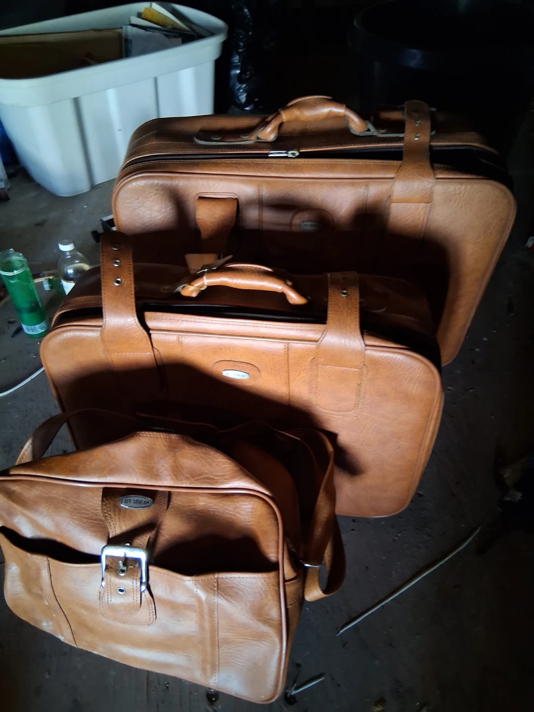 Jet Stream Luggage Set - Brown