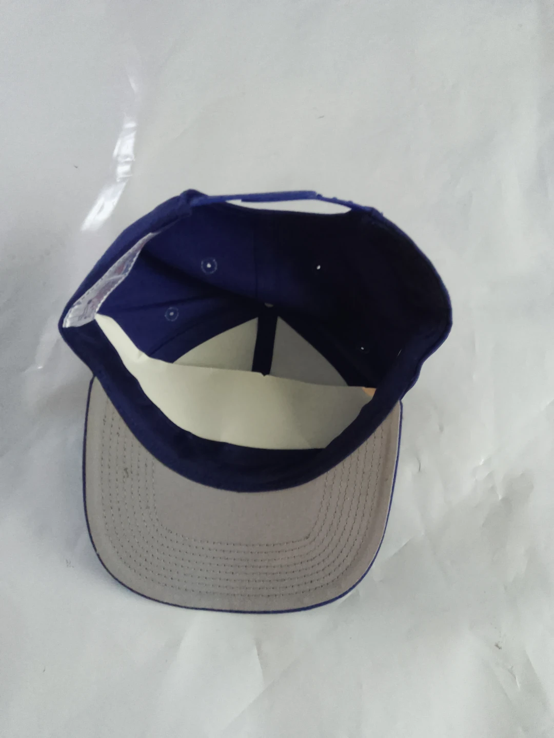 Vintage Chicago Cubs C Blue Snapback Hat - photo 4
