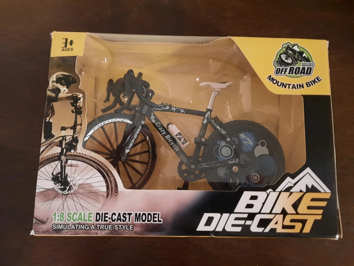 1:8 Scale Die-Cast Mountain Bike Toy