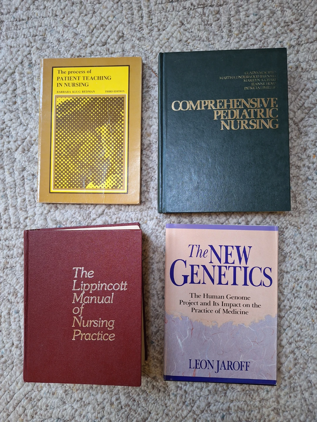 Lot of 4 Nursing and Genetics Books