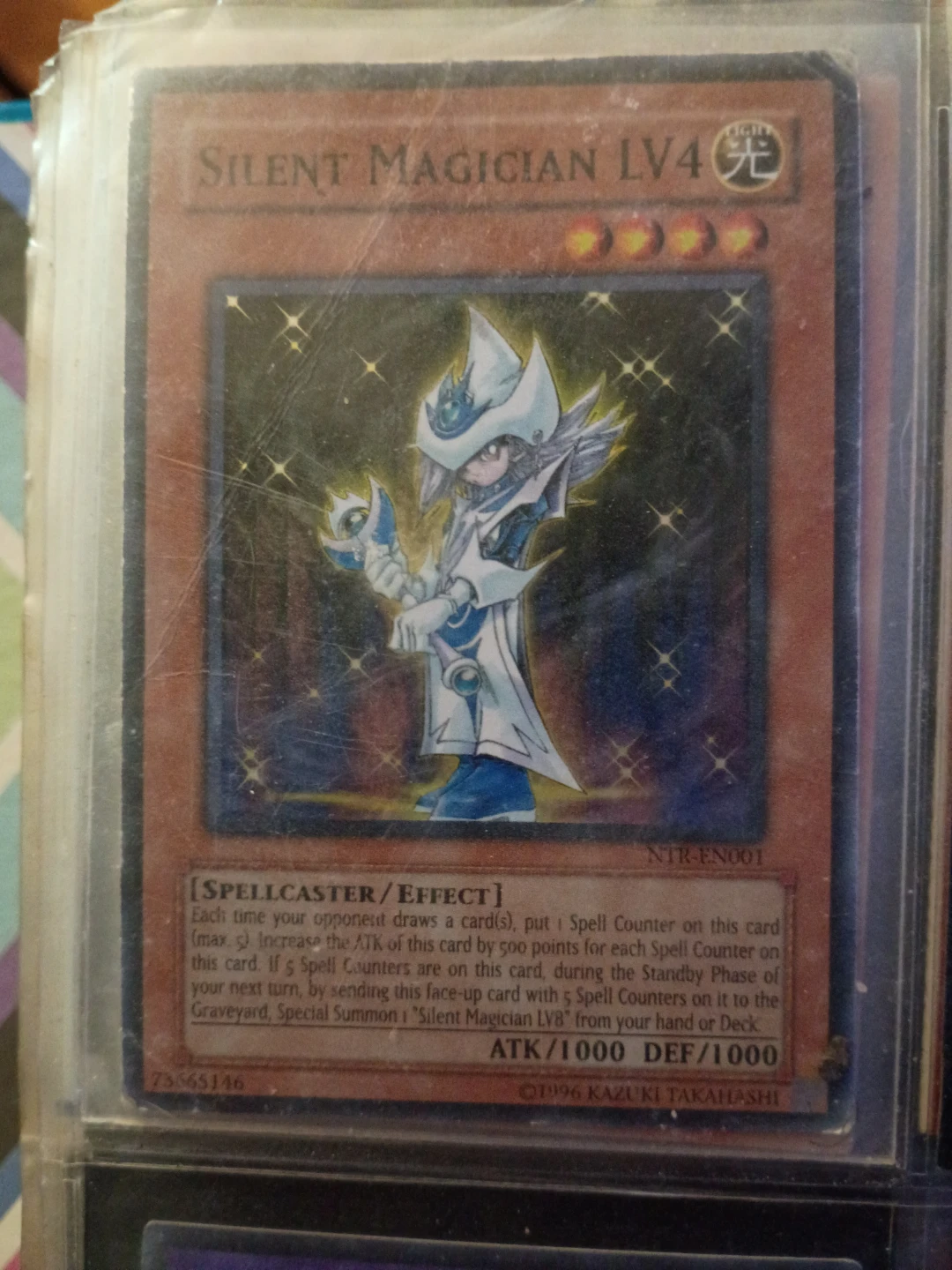 Yu-Gi-Oh! Silent Magician LV4 NTR-EN001 Card⚽