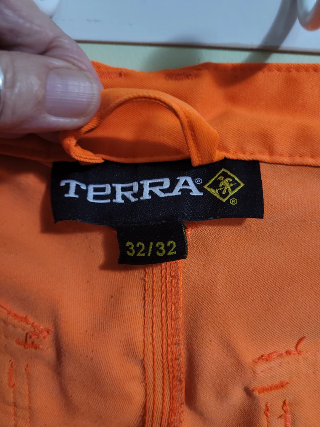 Terra Work Pants High Visibility Orange 32/32 - photo 2