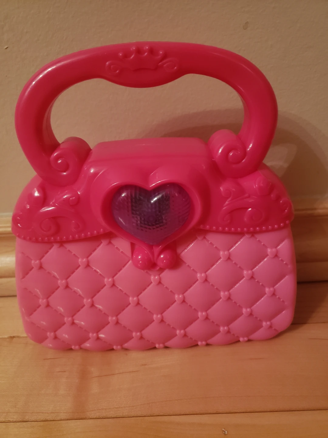 Pink Toy Purse with Heart Light - photo 2