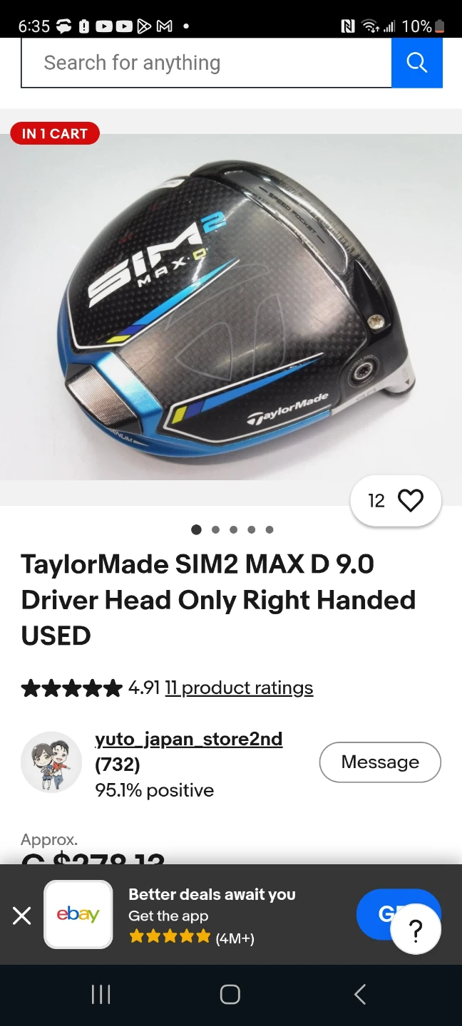 TaylorMade SIM2 MAX D Driver 10.5 - photo 5