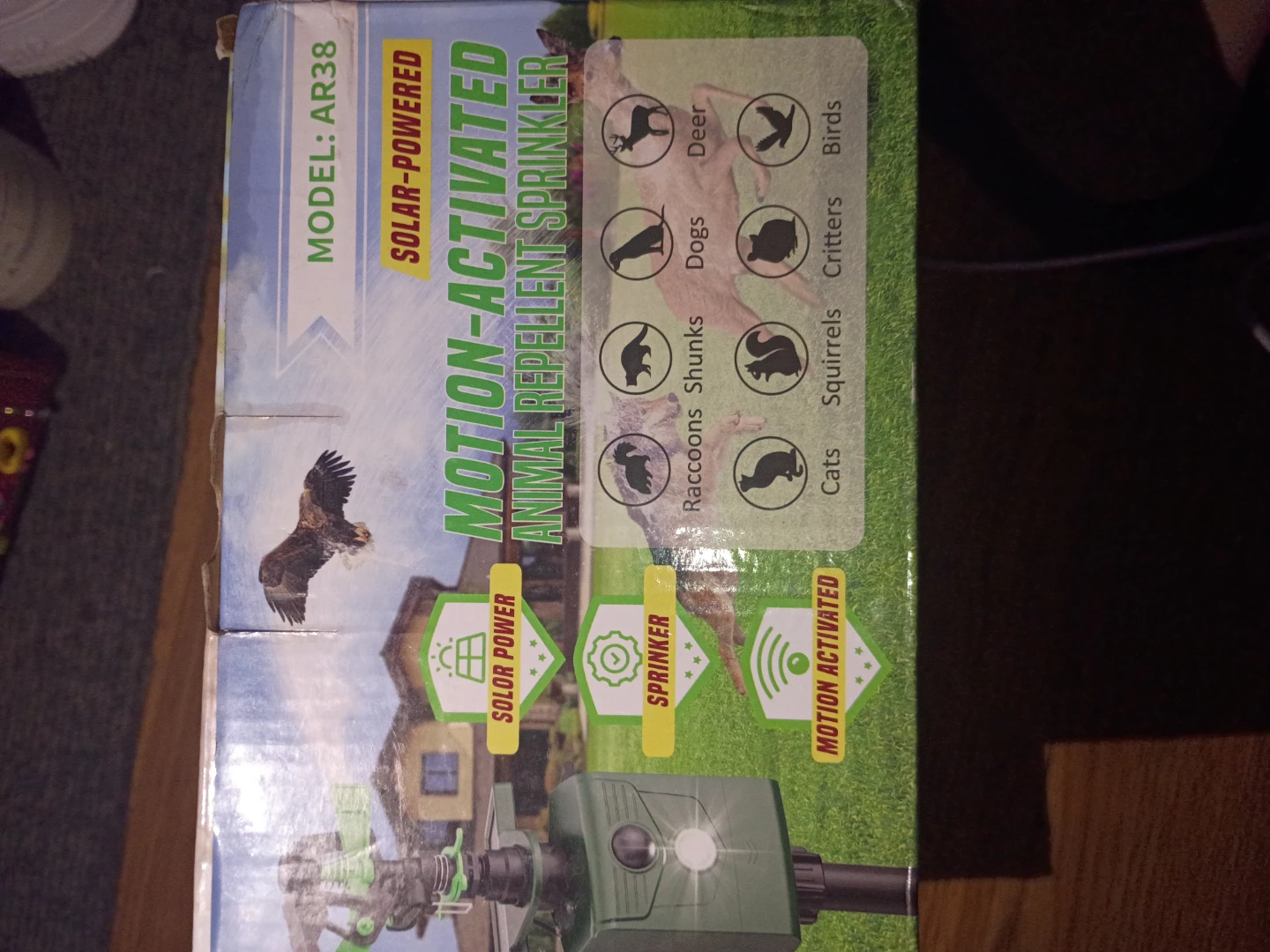 Motion-Activated Animal Repellent Sprinkler - photo 2