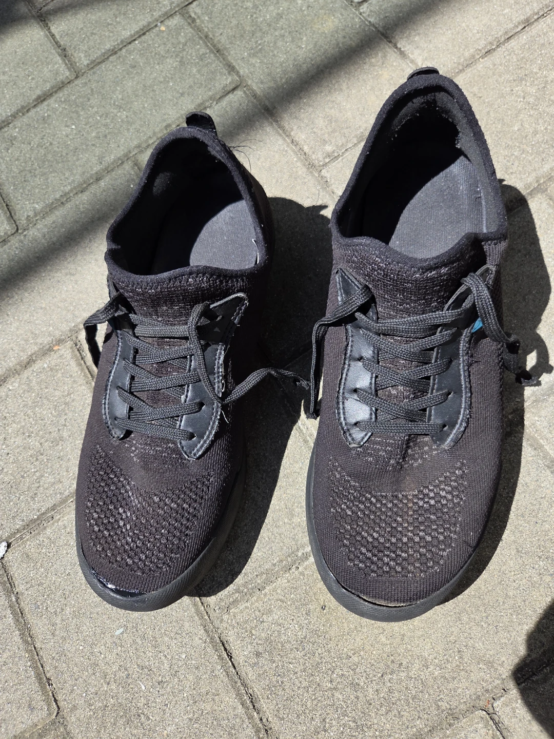 Vessi Black Knit Shoes - photo 2