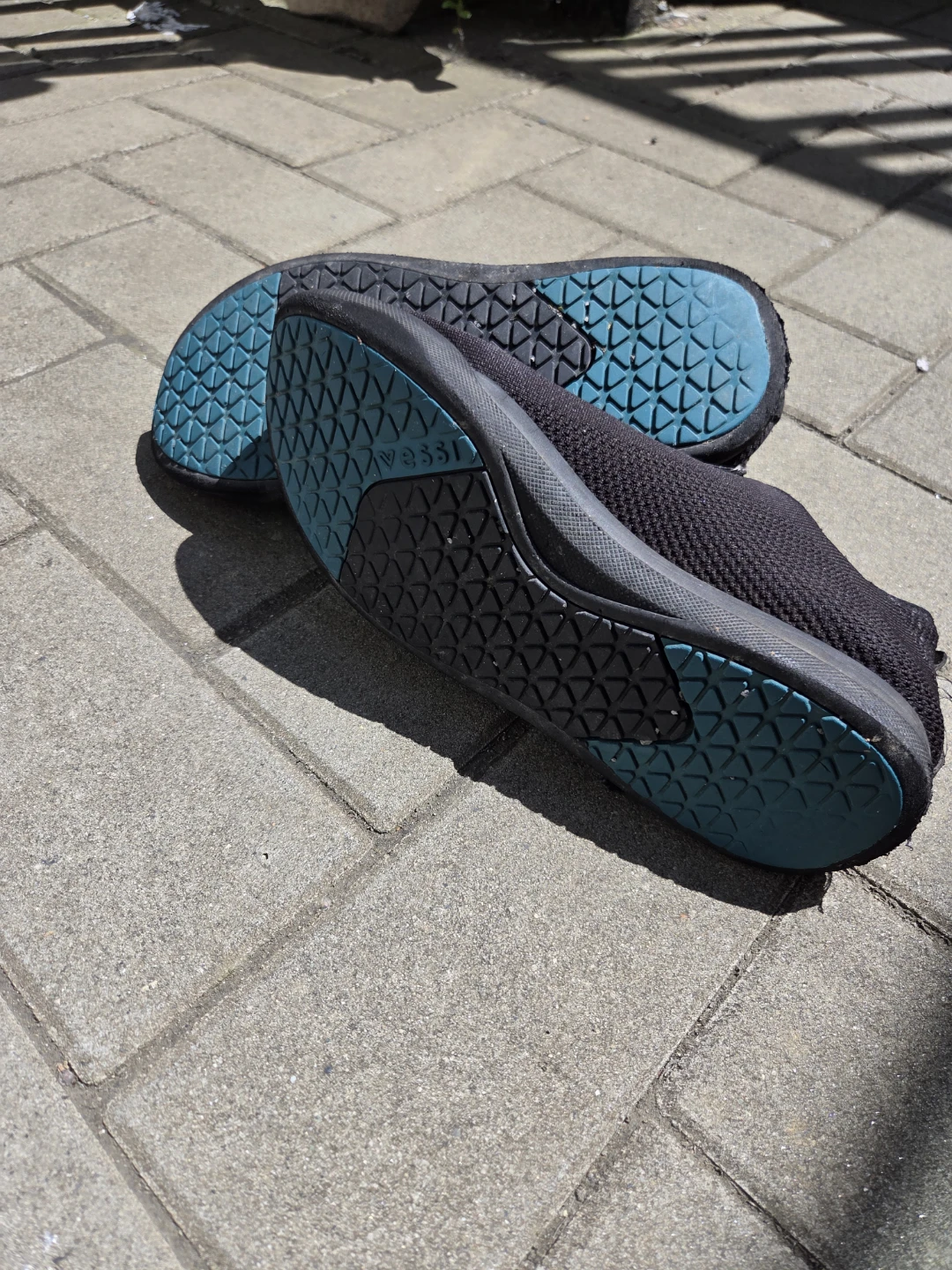 Vessi Black Knit Shoes - photo 3